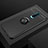 Silikon Hülle Handyhülle Ultra Dünn Schutzhülle Tasche Silikon mit Magnetisch Fingerring Ständer T02 für Oppo RX17 Pro