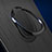 Silikon Hülle Handyhülle Ultra Dünn Schutzhülle Tasche Silikon mit Magnetisch Fingerring Ständer T04 für Apple iPhone 11 Pro
