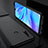 Silikon Hülle Handyhülle Ultra Dünn Schutzhülle Tasche Silikon mit Magnetisch Fingerring Ständer T04 für Huawei P30 Lite New Edition