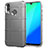 Silikon Hülle Handyhülle Ultra Dünn Schutzhülle Tasche Vorder und Rückseite 360 Grad für Huawei Honor 10 Lite Silber