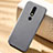 Silikon Hülle Handyhülle Ultra Dünn Schutzhülle Tasche Vorder und Rückseite 360 Grad für Nokia 6.1 Plus Grau