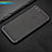 Silikon Hülle Handyhülle Ultra Dünn Schutzhülle U02 für Apple iPhone 5S Schwarz