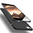 Silikon Hülle Handyhülle Ultra Dünn Schutzhülle U03 für Apple iPhone 5S Schwarz