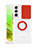 Silikon Hülle Handyhülle Ultradünn Schutzhülle Flexible Tasche Durchsichtig Transparent mit Fingerring Ständer A01 für Samsung Galaxy S21 5G Rot