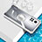 Silikon Hülle Handyhülle Ultradünn Schutzhülle Flexible Tasche Durchsichtig Transparent mit Magnetisch Fingerring Ständer BH1 für Xiaomi Mi 10T 5G Weiß