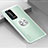Silikon Hülle Handyhülle Ultradünn Schutzhülle Flexible Tasche Durchsichtig Transparent mit Magnetisch Fingerring Ständer C01 für Huawei P40 Pro+ Plus Klar