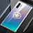 Silikon Hülle Handyhülle Ultradünn Schutzhülle Flexible Tasche Durchsichtig Transparent mit Magnetisch Fingerring Ständer C01 für Samsung Galaxy Note 10 Plus 5G
