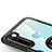Silikon Hülle Handyhülle Ultradünn Schutzhülle Flexible Tasche Durchsichtig Transparent mit Magnetisch Fingerring Ständer C01 für Xiaomi Redmi Note 8