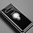 Silikon Hülle Handyhülle Ultradünn Schutzhülle Flexible Tasche Durchsichtig Transparent mit Magnetisch Fingerring Ständer C02 für Samsung Galaxy S10 5G Schwarz