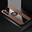 Silikon Hülle Handyhülle Ultradünn Schutzhülle Flexible Tasche Durchsichtig Transparent mit Magnetisch Fingerring Ständer S01 für Oppo A91