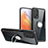 Silikon Hülle Handyhülle Ultradünn Schutzhülle Flexible Tasche Durchsichtig Transparent mit Magnetisch Fingerring Ständer ZL1 für Xiaomi Mi 10T 5G