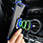 Silikon Hülle Handyhülle Ultradünn Schutzhülle Tasche Durchsichtig Transparent mit Magnetisch Fingerring Ständer C01 für Oppo R17 Neo