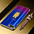 Silikon Hülle Handyhülle Ultradünn Schutzhülle Tasche Durchsichtig Transparent mit Magnetisch Fingerring Ständer C01 für Oppo R17 Neo Gold