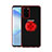 Silikon Hülle Handyhülle Ultradünn Schutzhülle Tasche Durchsichtig Transparent mit Magnetisch Fingerring Ständer C01 für Samsung Galaxy S20 Plus 5G Rot