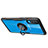 Silikon Hülle Handyhülle Ultradünn Schutzhülle Tasche Durchsichtig Transparent mit Magnetisch Fingerring Ständer C02 für Samsung Galaxy A70