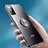 Silikon Hülle Handyhülle Ultradünn Schutzhülle Tasche Durchsichtig Transparent mit Magnetisch Fingerring Ständer S01 für Huawei Honor View 30 5G