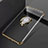 Silikon Hülle Handyhülle Ultradünn Schutzhülle Tasche Durchsichtig Transparent mit Magnetisch Fingerring Ständer S01 für Oppo A71 Gold