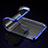 Silikon Hülle Handyhülle Ultradünn Tasche Durchsichtig Transparent für Huawei Honor Play 7A Blau
