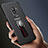 Silikon Hülle Handyhülle Ultradünn Tasche Durchsichtig Transparent mit Fingerring Ständer für Samsung Galaxy S9 Plus Schwarz