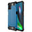 Silikon Hülle Handyhülle und Kunststoff Schutzhülle Hartschalen Tasche für Motorola Moto G9 Plus Hellblau