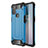 Silikon Hülle Handyhülle und Kunststoff Schutzhülle Hartschalen Tasche für OnePlus Nord N10 5G Hellblau