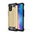 Silikon Hülle Handyhülle und Kunststoff Schutzhülle Hartschalen Tasche für Xiaomi Mi 10 Lite Gold