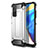 Silikon Hülle Handyhülle und Kunststoff Schutzhülle Hartschalen Tasche für Xiaomi Mi 10T 5G Silber