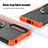 Silikon Hülle Handyhülle und Kunststoff Schutzhülle Hartschalen Tasche mit Magnetisch Fingerring Ständer JX1 für Sony Xperia 1 III