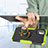 Silikon Hülle Handyhülle und Kunststoff Schutzhülle Hartschalen Tasche mit Magnetisch Fingerring Ständer JX1 für Xiaomi POCO M3 Pro 5G