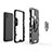 Silikon Hülle Handyhülle und Kunststoff Schutzhülle Hartschalen Tasche mit Magnetisch Fingerring Ständer KC2 für Samsung Galaxy M31 Prime Edition