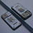 Silikon Hülle Handyhülle und Kunststoff Schutzhülle Hartschalen Tasche mit Magnetisch Fingerring Ständer KC4 für Apple iPhone 13 Pro Blau