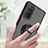 Silikon Hülle Handyhülle und Kunststoff Schutzhülle Hartschalen Tasche mit Magnetisch Fingerring Ständer QW2 für Samsung Galaxy S20 Lite 5G