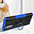 Silikon Hülle Handyhülle und Kunststoff Schutzhülle Hartschalen Tasche mit Magnetisch Fingerring Ständer S01 für Motorola Moto G51 5G