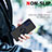 Silikon Hülle Handyhülle und Kunststoff Schutzhülle Hartschalen Tasche mit Magnetisch Fingerring Ständer S04 für Motorola Moto G82 5G