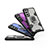 Silikon Hülle Handyhülle und Kunststoff Schutzhülle Hartschalen Tasche mit Magnetisch Fingerring Ständer S05 für Samsung Galaxy S22 5G