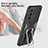 Silikon Hülle Handyhülle und Kunststoff Schutzhülle Hartschalen Tasche mit Magnetisch Fingerring Ständer ZL1 für Samsung Galaxy S20 Ultra