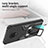 Silikon Hülle Handyhülle und Kunststoff Schutzhülle Hartschalen Tasche mit Magnetisch Fingerring Ständer ZL1 für Xiaomi Poco M2 Pro