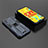 Silikon Hülle Handyhülle und Kunststoff Schutzhülle Hartschalen Tasche mit Magnetisch Ständer KC2 für Xiaomi Poco M3 Blau