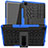 Silikon Hülle Handyhülle und Kunststoff Schutzhülle Hartschalen Tasche mit Ständer A01 für Samsung Galaxy Tab A7 Wi-Fi 10.4 SM-T500