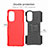 Silikon Hülle Handyhülle und Kunststoff Schutzhülle Hartschalen Tasche mit Ständer A02 für Motorola Moto G Stylus (2022) 5G