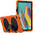 Silikon Hülle Handyhülle und Kunststoff Schutzhülle Hartschalen Tasche mit Ständer A02 für Samsung Galaxy Tab S5e Wi-Fi 10.5 SM-T720