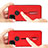 Silikon Hülle Handyhülle und Kunststoff Schutzhülle Hartschalen Tasche mit Ständer A03 für Xiaomi Redmi 9C