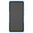 Silikon Hülle Handyhülle und Kunststoff Schutzhülle Hartschalen Tasche mit Ständer für Samsung Galaxy S20 FE (2022) 5G