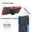 Silikon Hülle Handyhülle und Kunststoff Schutzhülle Hartschalen Tasche mit Ständer JX1 für Sony Xperia 5 IV