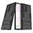 Silikon Hülle Handyhülle und Kunststoff Schutzhülle Hartschalen Tasche mit Ständer KC3 für Samsung Galaxy Note 20 Ultra 5G