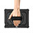 Silikon Hülle Handyhülle und Kunststoff Schutzhülle Hartschalen Tasche mit Ständer L06 für Apple iPad Pro 11 (2020)