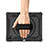 Silikon Hülle Handyhülle und Kunststoff Schutzhülle Hartschalen Tasche mit Ständer L06 für Apple iPad Pro 12.9 (2020)