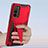Silikon Hülle Handyhülle und Kunststoff Schutzhülle Hartschalen Tasche mit Ständer MQ1 für Samsung Galaxy S20 Lite 5G