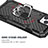 Silikon Hülle Handyhülle und Kunststoff Schutzhülle Hartschalen Tasche mit Ständer YF1 für Apple iPhone 13 Pro Max
