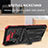 Silikon Hülle Handyhülle und Kunststoff Schutzhülle Hartschalen Tasche mit Ständer YF1 für Samsung Galaxy A20s